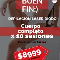 Depilación láser diodo